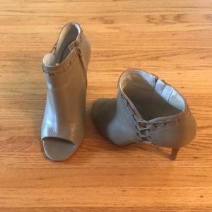 Cole Haan Taupe Ankle Booties